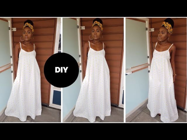 How to Make a Simple Maxi Dress