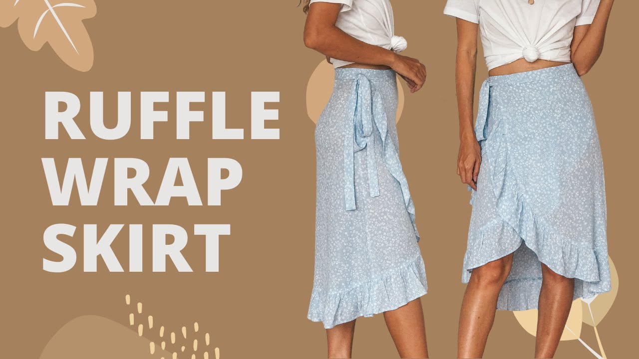 How to Sew Wrap Skirt